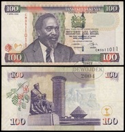 BNA - KENIA 100 Szylingów 2006 CM 3511011 # P48b # VF-