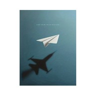 "Use Your Imagination" – Minimalistyczny Plakat Motywacyjny