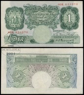 BNA - ANGLIA WIELKA BRYTANIA 1 Funt 1934 seria 60K 631070 # P363c # VF++