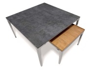 REA stoliki włoski spiek LAMINAM+ fornir dąb stół