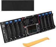 Miernik Tester pojemności ogniw akumulatorów 8 x 18650 USB