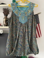 D cekinowa długa satynowa Wallis 44 orientalne