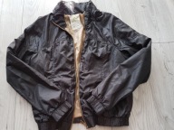 KURTKA DAMSKA Bomberka Czarna BERSHKA r. 38 M