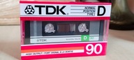 Kaseta magnetofonowa TDK D 90