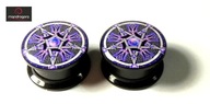 PLUG TUNEL - 14 mm - AKRYL PIERCING - pentagram