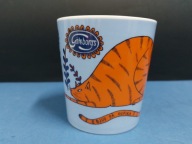 Świetny designerski Kubek Mia Nilsson design kot