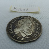 Szóstak koronny (1683), Jan III Sobieski (1674-1696), nr ref. KR58