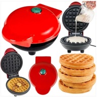 Mini Gofrownica WW-61739 350W Dwustronna Nieprzywierająca