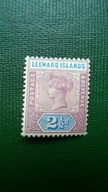 Leeward Islands * 2,5d QV kolonie angielskie brytyjskie