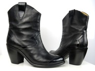 Free Lance LUKSUSOWE kowbojki Full Skóra r 39 -80%