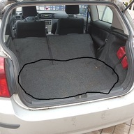 toyota corolla e12 HB wykładzina dywanik bagażnika