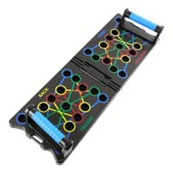 DESKA DO POMPEK + UCHWYTY DO ĆWICZEŃ KLATKI POMPKI PUSH-UP 14w1 MOCNA 150KG