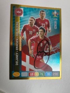 Karta panini autograf Dania Thomas Delaney Euro 2021 Kick Off Multiple