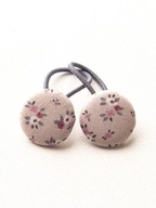 Momilio handmade Gumeczki do włosów w kwiatuszki Diana pierwsze gumki