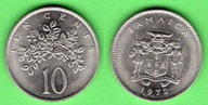 Jamajka 10 centów, 1972 KM#47