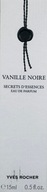 Vanille Noire Yves Rocher 15ml perfum WANILIA BOURBON miniaturka SPRAY
