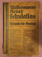 NIEMCY - STARY ATLAS - Westermanns Neuer Schulatlas - Ausgabe fur Breslau