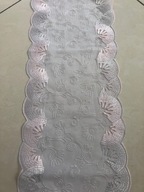 Haft stabilny na tiulu różowy 1,6m