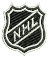 Termo Naszywka NHL Logo Hokej Na Lodzie Haftowana Naprasowanka