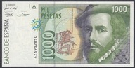 Hiszpania 1000 Peseta 1992
