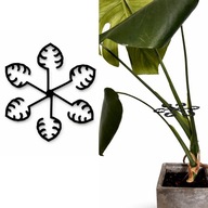 Podpora do roślin kwiatów doniczkowych podpórka chwytak czarna –PLA 1szt