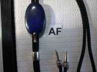 BLO 696 KRAWAT - BOLO kamień LAPIS LAZULI