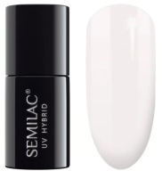 Semilac 001 Strong White 7 ml lakier hybrydowy Śnieżna, czysta biel
