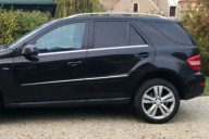MERCEDES ML W164 DRZWI LEWE PRZEDNIE PRZÓD CZARNE