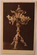 WARSZAWA. Świecznik szklany sześcioramienny, MUZEUM NARODOWE W WARSZAWIE