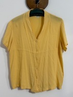 245 koszula żółta bananowa zwiewna luźna upał casual Felicity L