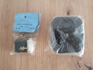 złącze elektryczne + gniazdko bez bolca z czasów PRL