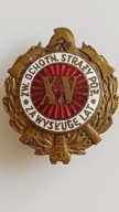 Odznaka Za Wysługę Lat w OSP jednoczęściowa wypukła