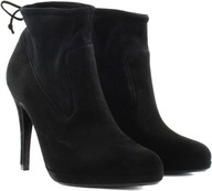 PETER KAISER 990zł PULA ANKLE BOOTS SUEDE BLACK 37,5/4,5
