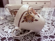 Piękne filiżanki filiżanka Rosenthal Romanze Orchidea 6 sztuk