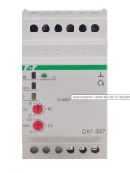 F&F CKF-337 Czujnik kolejności, zaniku asymetrii faz 10A 1P 0,2-5sek 20-60V