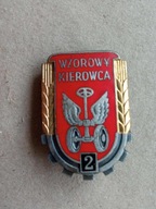 Odznaka Wzorowy Kierowca 2