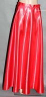 Spódnica damska, długa, satynowa, koktajlowa 38