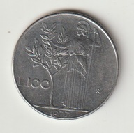 Wlochy 100 lirow 1977