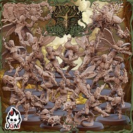 Wood Elves Dryad - Complete Team - UGNI