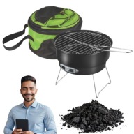 GRILL WĘGLOWY PRZENOŚNY FIELDMANN FZG 1003 + TORBA TERMICZNA TURYSTYCZNY