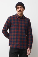 MEDICINE flanelowa koszula z kołnierzykiem w kratę relaxed fit XL