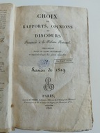 Choix de rapports, opinions et discours... Tribune Nationale 1819 [1820 r]