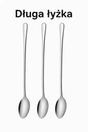 Długa łyżka ze stali nierdzewnej 400 – elegancka, trwała i praktyczna 30 cm