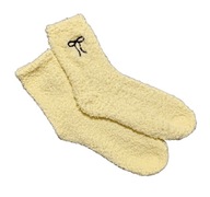 Grube dziewczęce skarpetki pluszowe 36–39