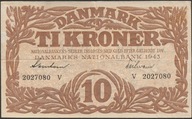 Dania 10 koron 1943 - V