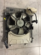 Chłodnica wody klimatyzacji wentylator obudowa yaris III kpl chłodnic