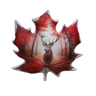 Poduszka kształtka liść dębu, jesień, ozdoba, do sesji zdjęciowych