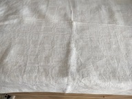 Obrus lniany skandynawskie cacko wyrazisty dwustronny serweta 135x128