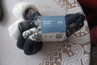 Grube Ciepłe Skarpety Ocieplane Damskie z Futerkiem ROZM S/M