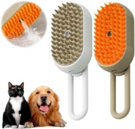 Silikonowa szczotka do pielęgnacji sierści – masażer dla kota lub psa